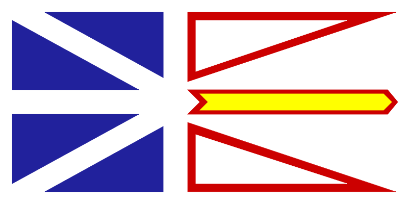 Drapeau de Terre-Neuve-et-Labrador