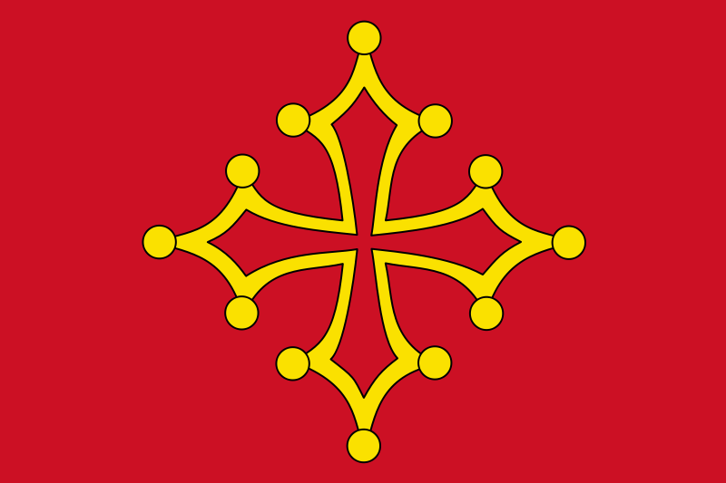 drapeau occitanie == Bandièra Occitània